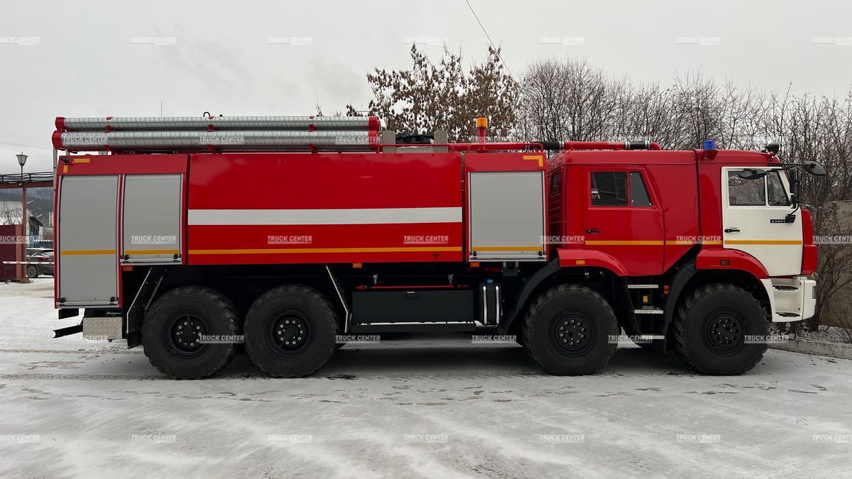 Аэродромный пожарный автомобиль АА-12/60 на шасси КАМАЗ-63501