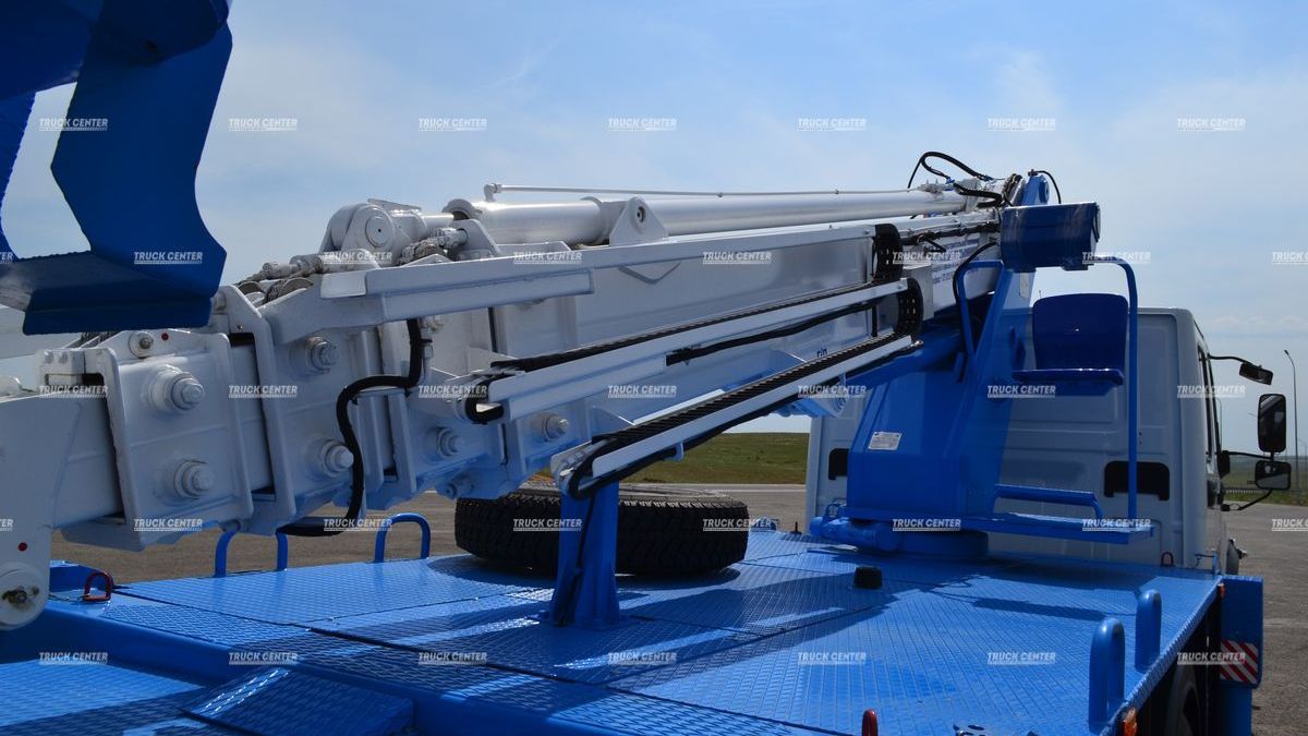 Автогидроподъемник АГП (автовышка) ВИПО-22-01 ГАЗ-С42R33 стрела за кабиной