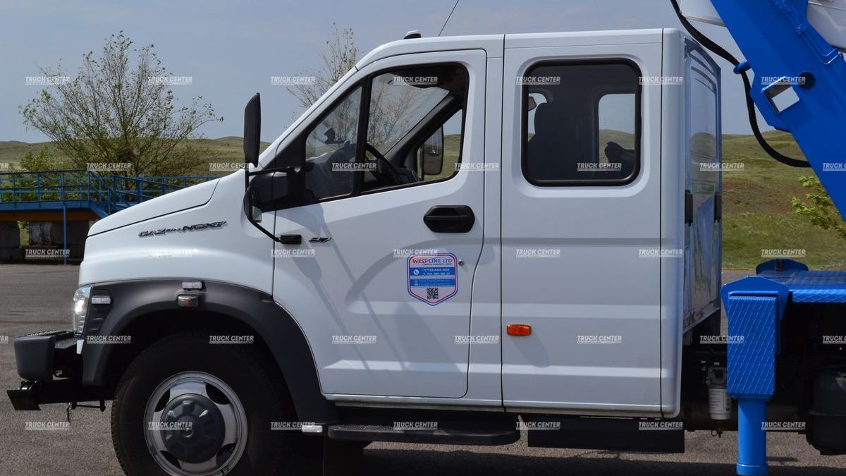 Автогидроподъемник АГП (автовышка) ВИПО-22-01 ГАЗ-С42R33 стрела за кабиной