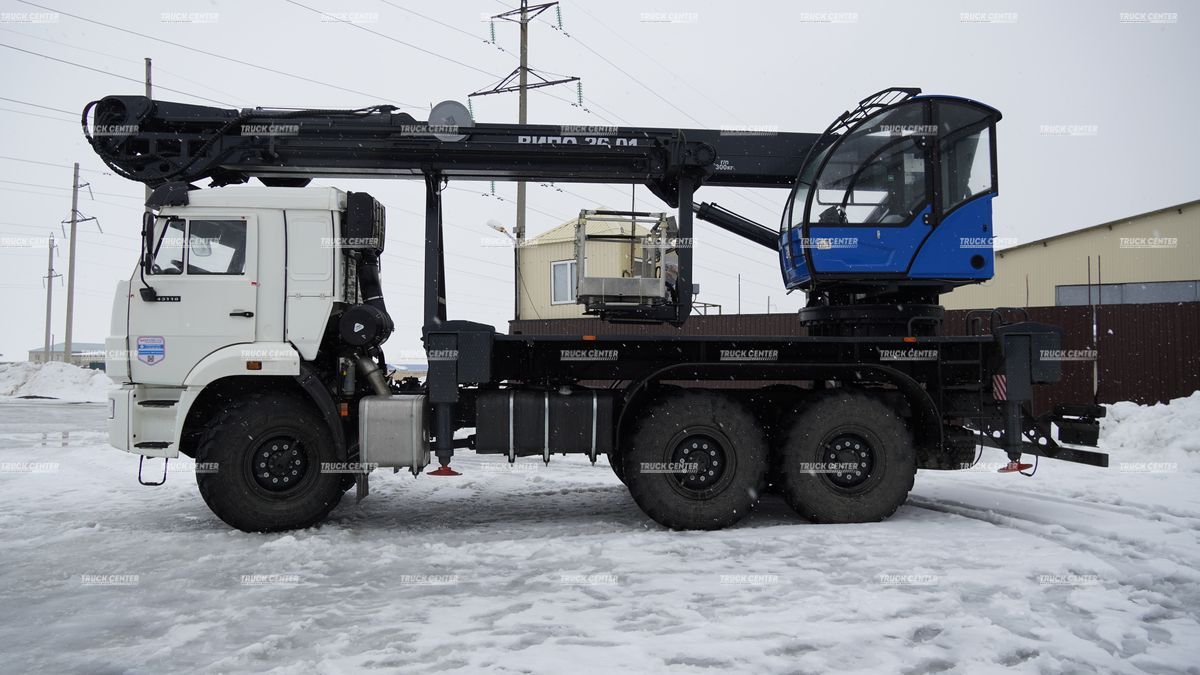 Автогидроподъемник АГП (автовышка)  ВИПО-36-01 на шасси КАМАЗ-43118