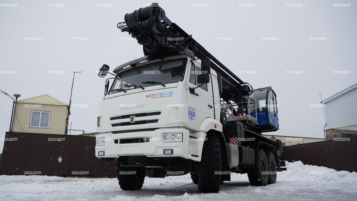 Автогидроподъемник АГП (автовышка)  ВИПО-36-01 на шасси КАМАЗ-43118