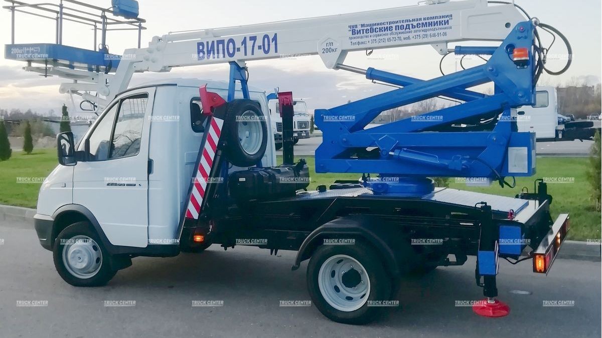 Автогидроподъемник АГП (автовышка) ВИПО-17 на шасси ГАЗ-3302