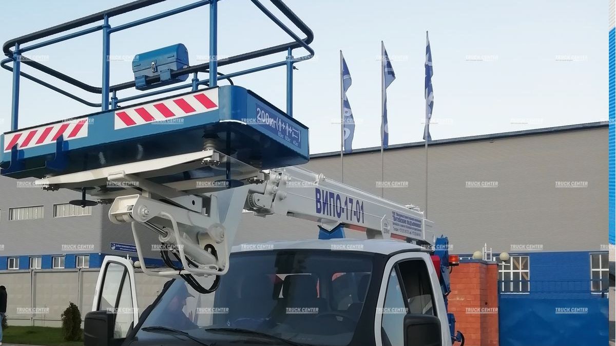 Автогидроподъемник АГП (автовышка) ВИПО-17 на шасси ГАЗ-3302