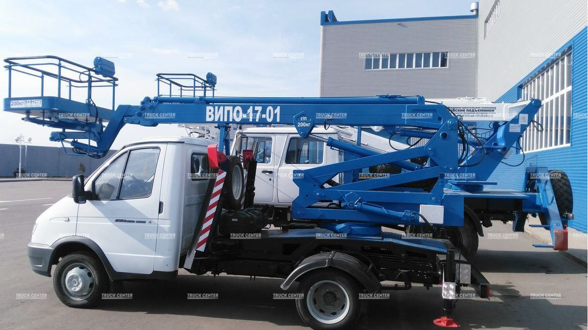 Автогидроподъемник АГП (автовышка) ВИПО-17 на шасси ГАЗ-3302