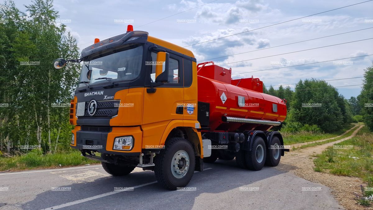 Автотопливозаправщик АТЗ-10 (бензовоз) 10м³ на шасси SHACMAN X3000