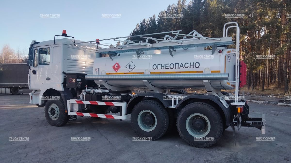 Автотопливозаправщик АТЗ-8 (бензовоз) 8м³ на шасси SHACMAN F3000