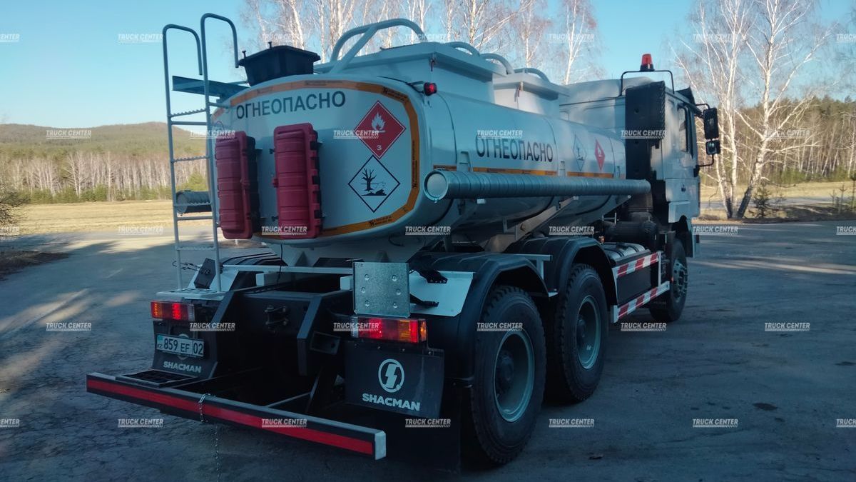 Автотопливозаправщик АТЗ-8 (бензовоз) 8м³ на шасси SHACMAN F3000