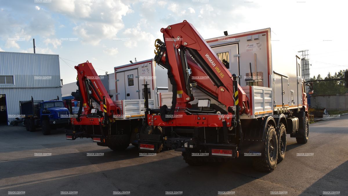 Мастерская АРОК с КМУ ИНМАН ИМ 95 на шасси КАМАЗ-43118