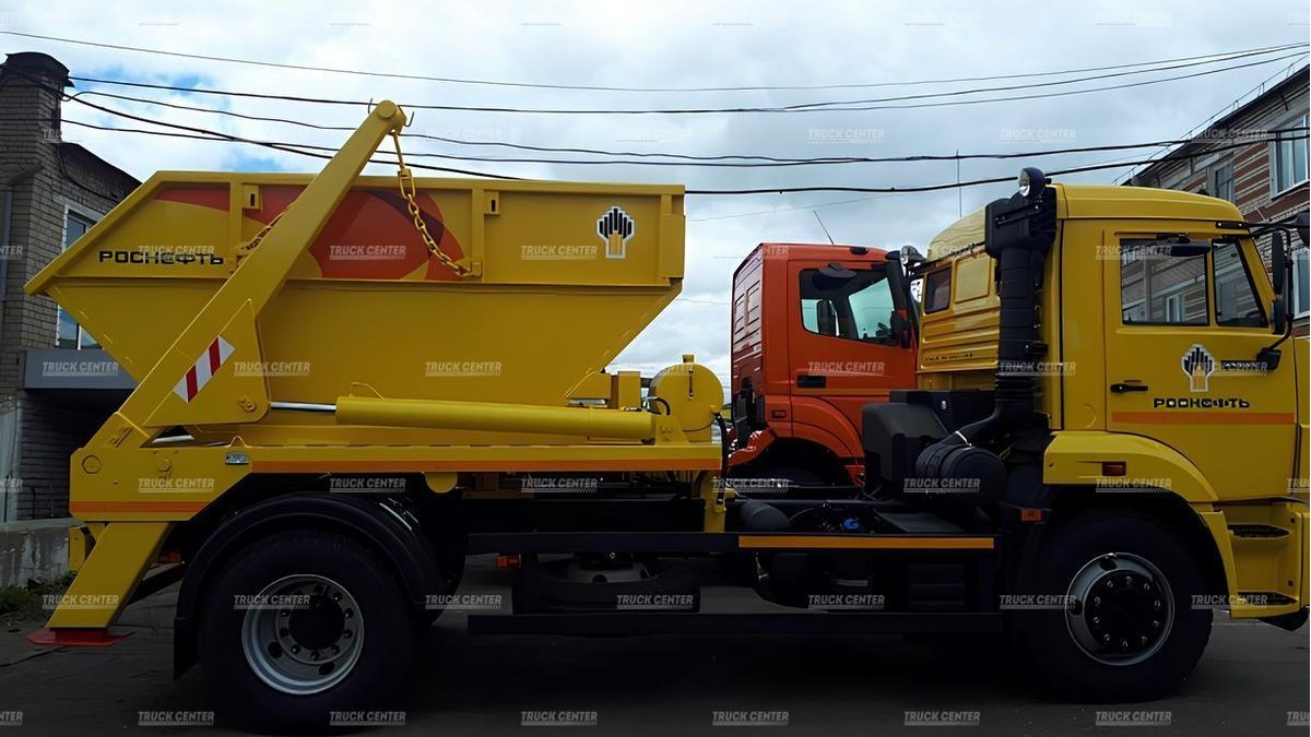 Мусоровоз контейнерный КО-440А1 объем кузова 8 м³