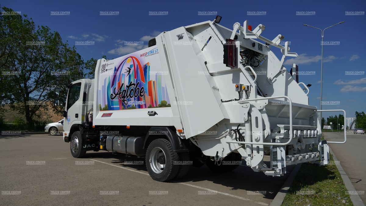 Мусоровоз с задней загрузкой KADEME на базе JAC N80 объем кузова 8 м³