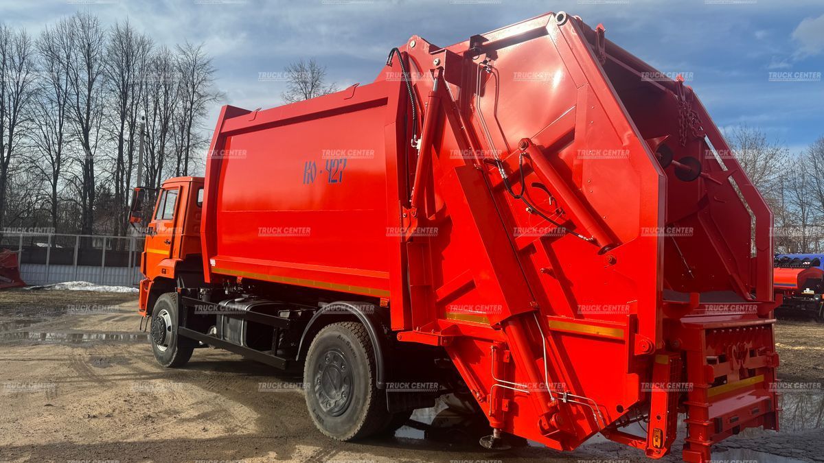 Мусоровоз с задней загрузкой КО-427-72 объем кузова 18,5м³