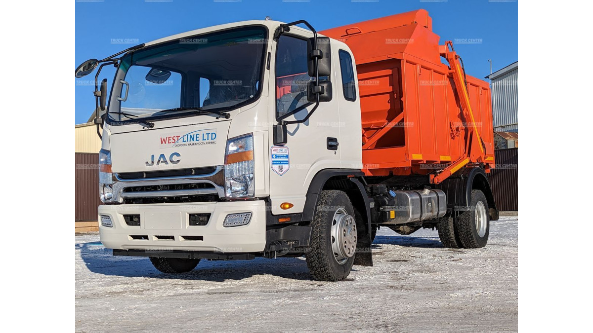 Мусоровоз с задней загрузкой КО-440N объем кузова 7,5 м³