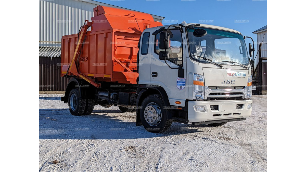 Мусоровоз с задней загрузкой КО-440N объем кузова 7,5 м³