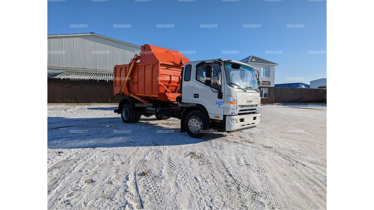 Мусоровоз с задней загрузкой КО-440N объем кузова 7,5 м³