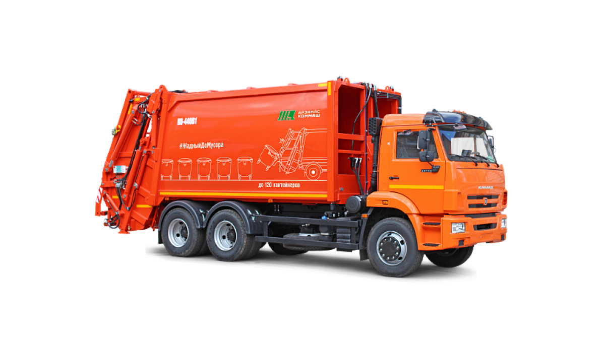 Мусоровоз с задней загрузкой КО-440В1