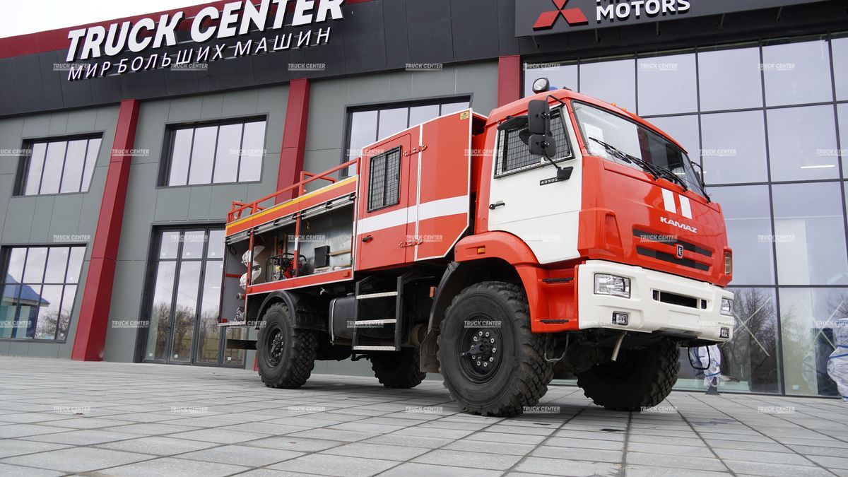 Пожарная автоцистерна на шасси КАМАЗ-43502
