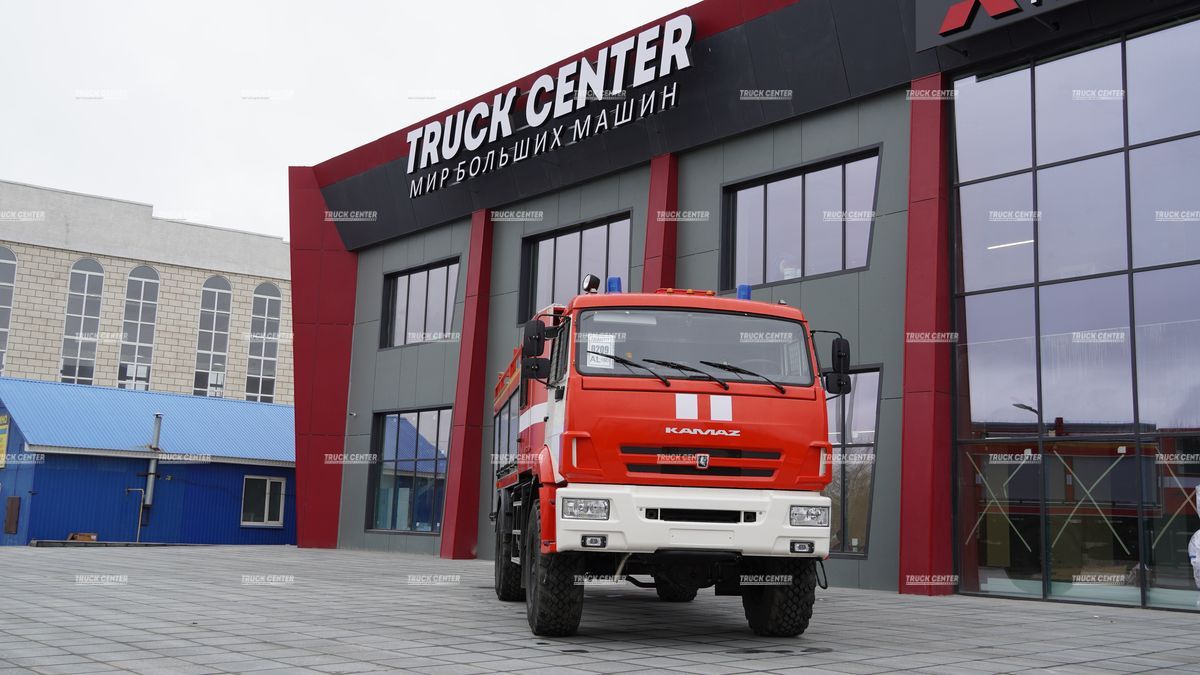 Пожарная автоцистерна на шасси КАМАЗ-43502