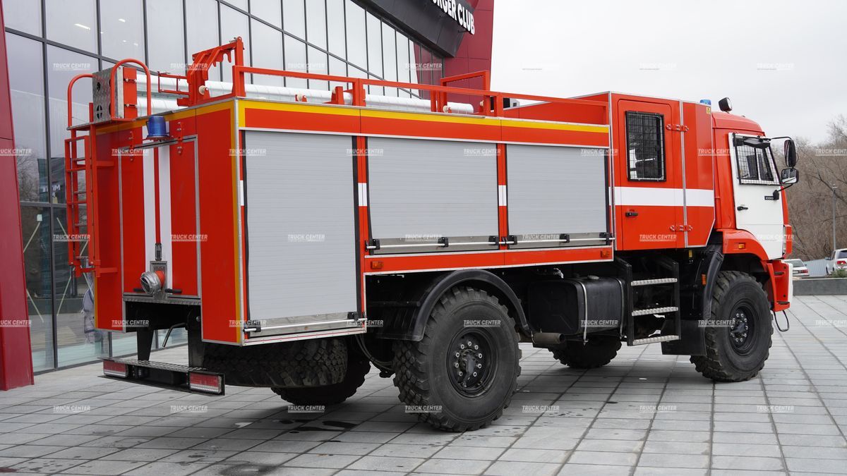 Пожарная автоцистерна на шасси КАМАЗ-43502