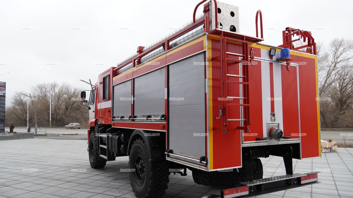 Пожарная автоцистерна на шасси КАМАЗ-43502