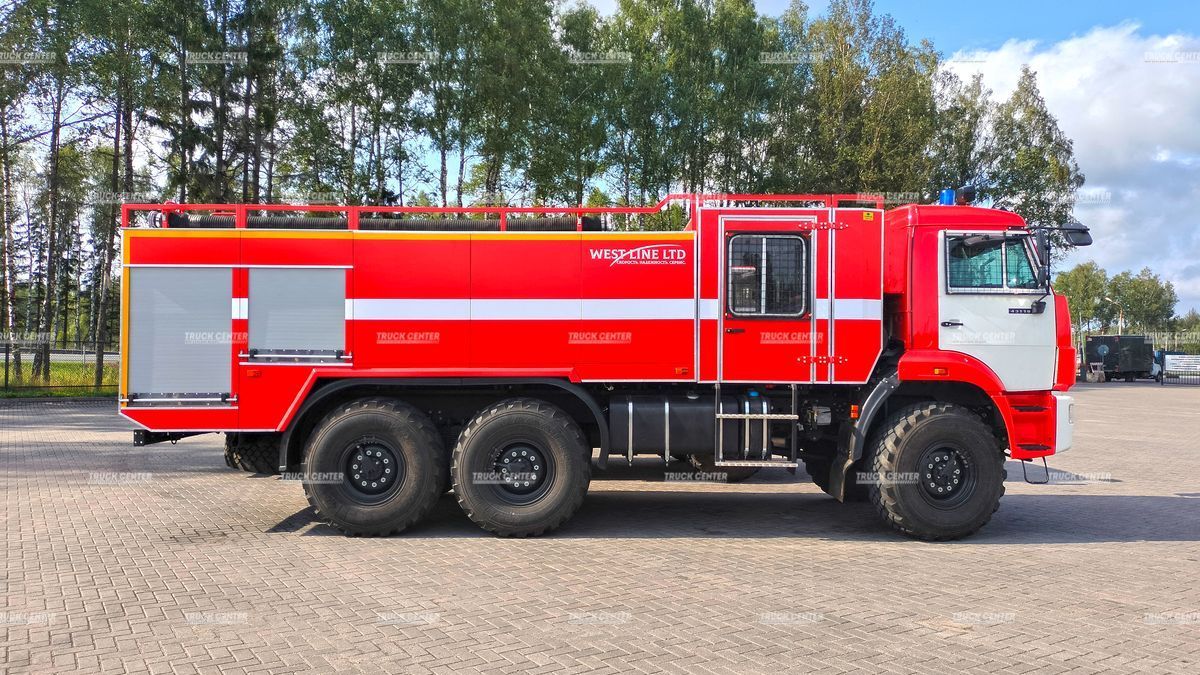 Пожарная автоцистерна АЦ 8,0-100 на шасси КАМАЗ-43118