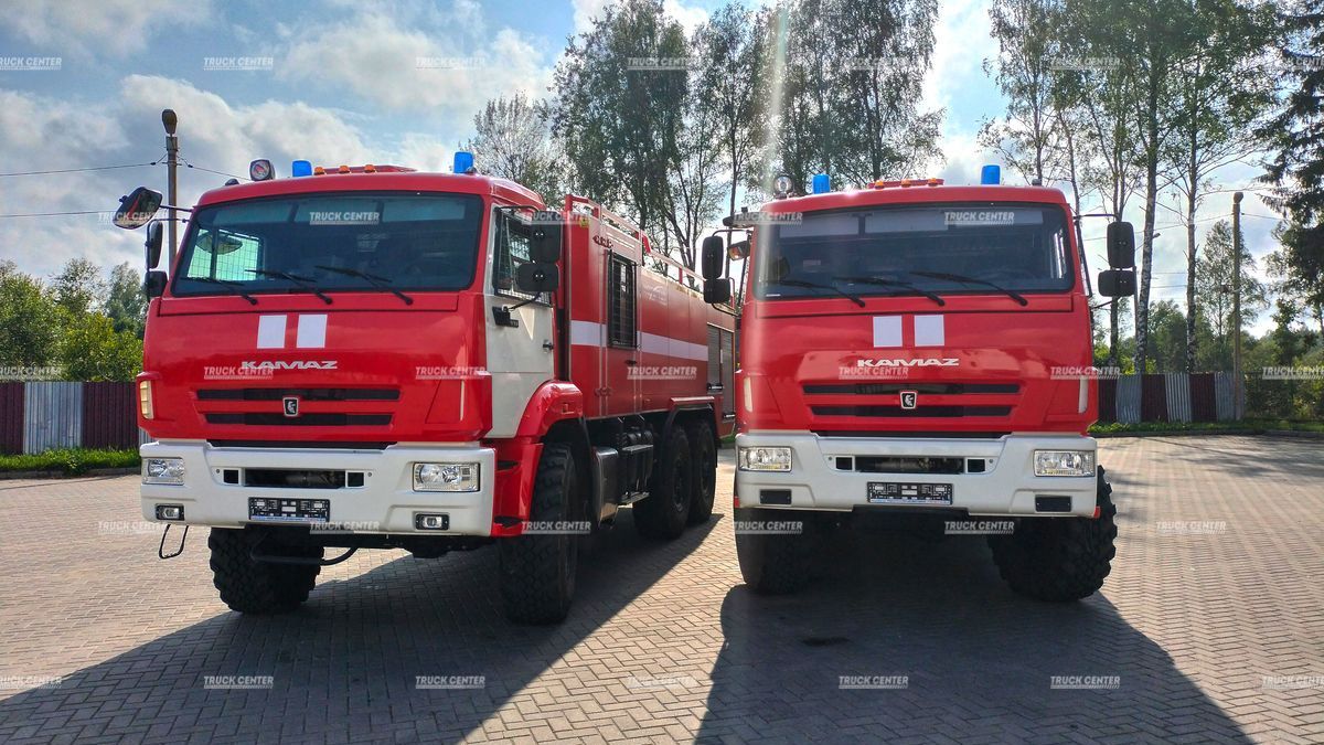 Пожарная автоцистерна АЦ 8,0-100 на шасси КАМАЗ-43118