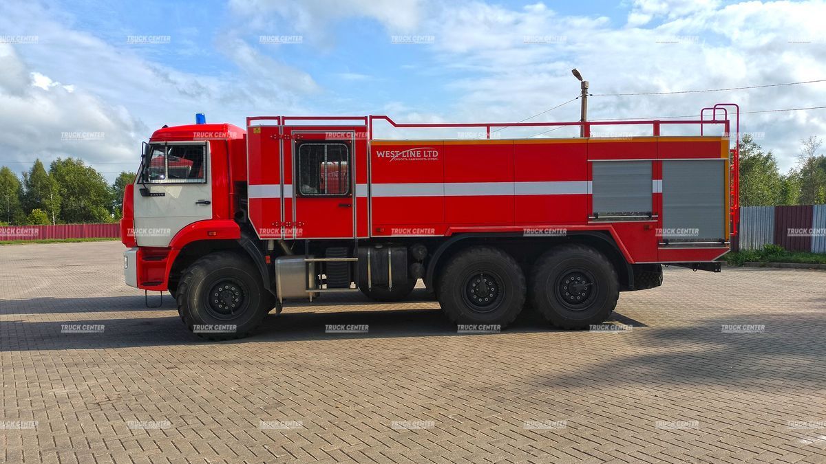 Пожарная автоцистерна АЦ 8,0-100 на шасси КАМАЗ-43118