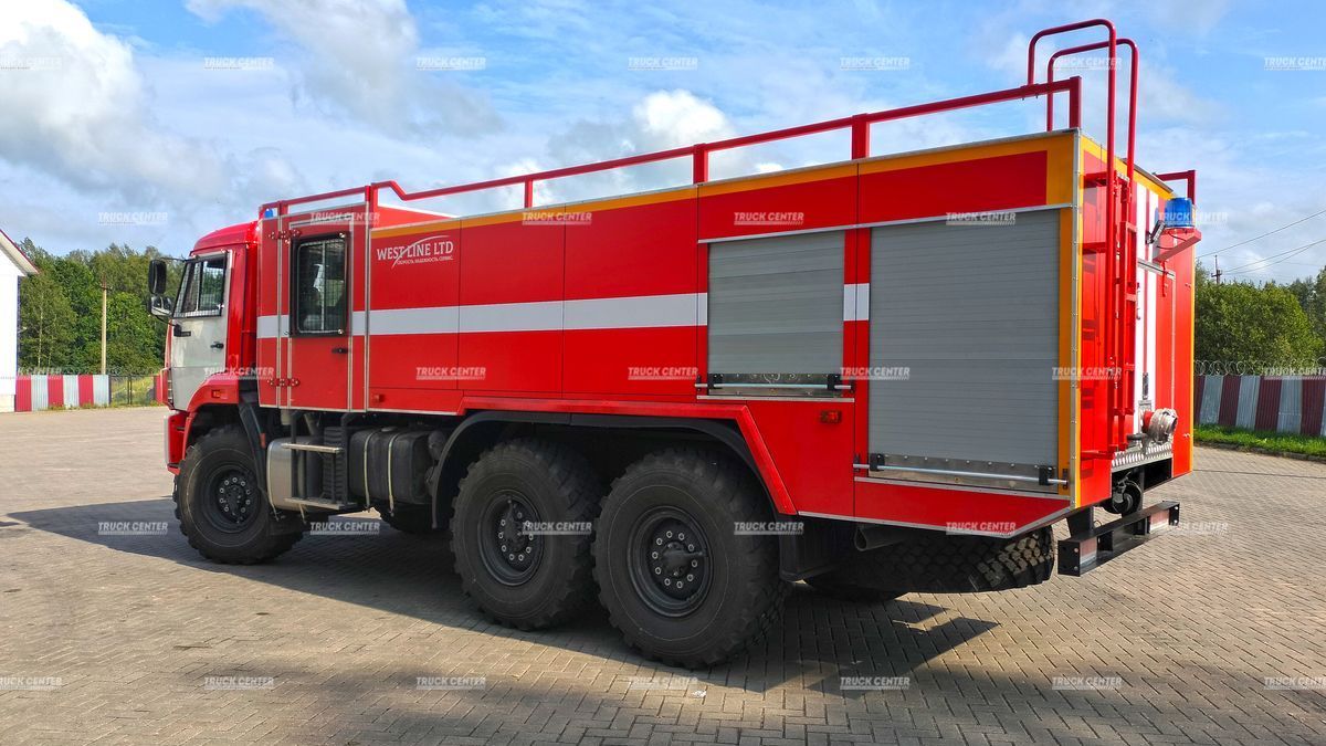 Пожарная автоцистерна АЦ 8,0-100 на шасси КАМАЗ-43118