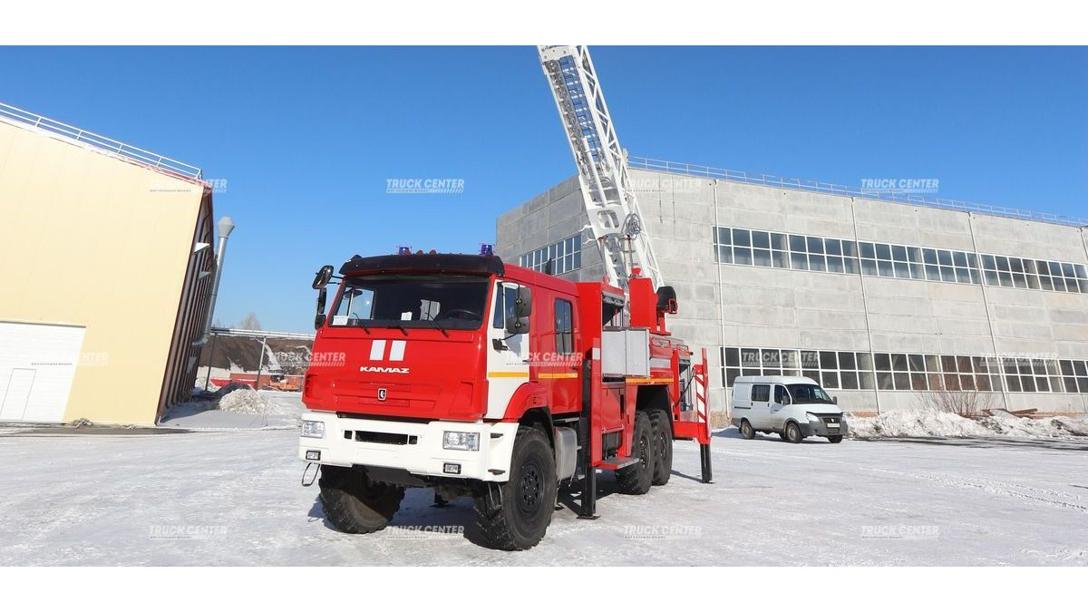 Пожарная автоцистерна с лестницей 4,0-40 (17-32) на шасси КАМАЗ-43118