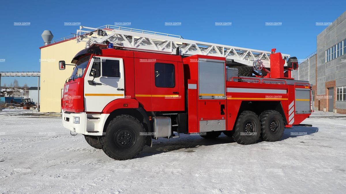 Пожарная автоцистерна с лестницей 4,0-40 (17-32) на шасси КАМАЗ-43118