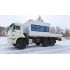 Вахтовый автобус с бортовой платформой КАМАЗ-43118 на 12-16 мест 