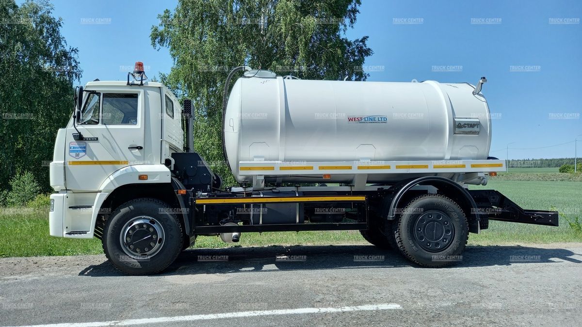 Вакуумная машина АВ-11  (ассенизатор) вместимость цистерны 11м³