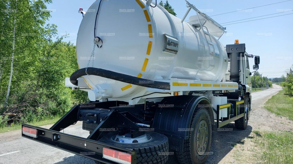 Вакуумная машина АВ-11  (ассенизатор) вместимость цистерны 11м³