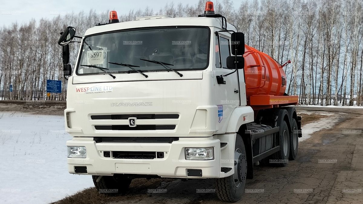 Вакуумная машина МВ-10  (ассенизатор) вместимость цистерны 10м3