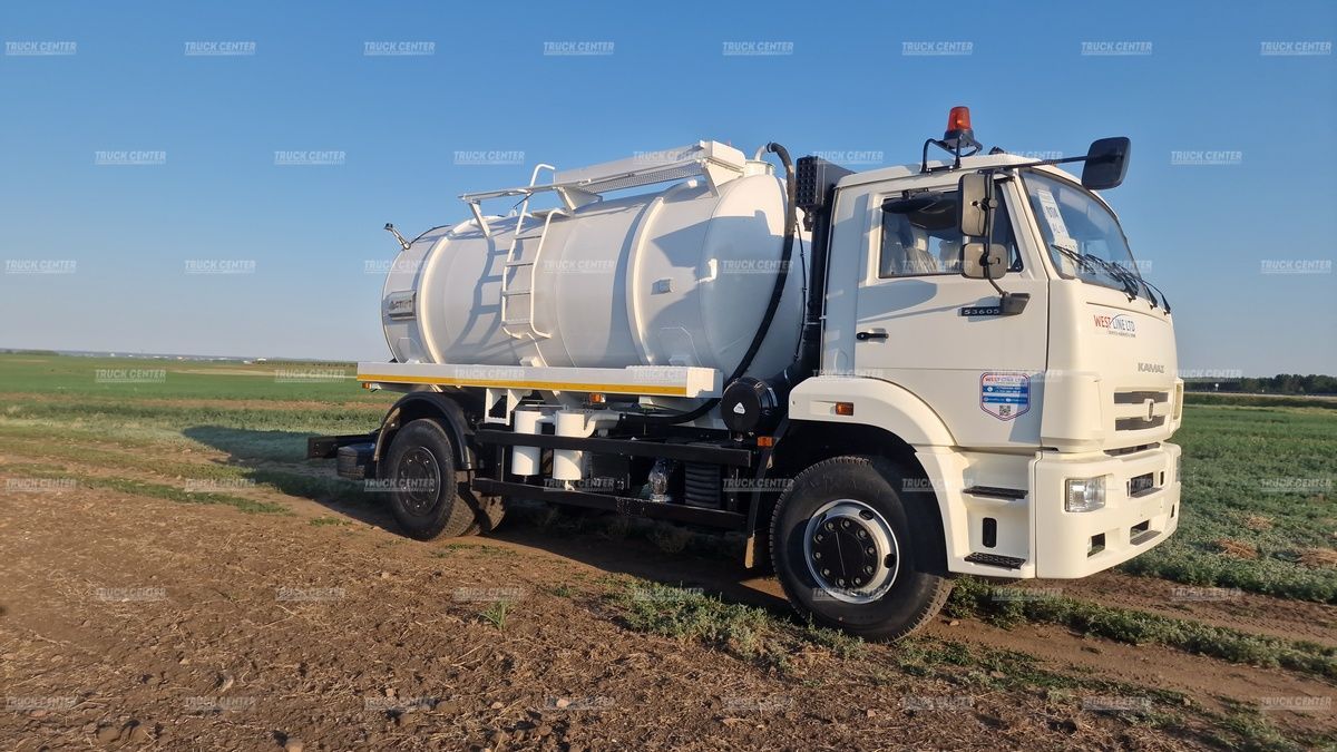 Вакуумная машина МВ-11  (ассенизатор) вместимость цистерны 11м3