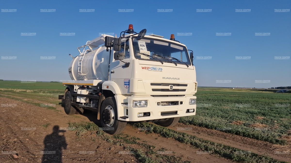 Вакуумная машина МВ-11  (ассенизатор) вместимость цистерны 11м3