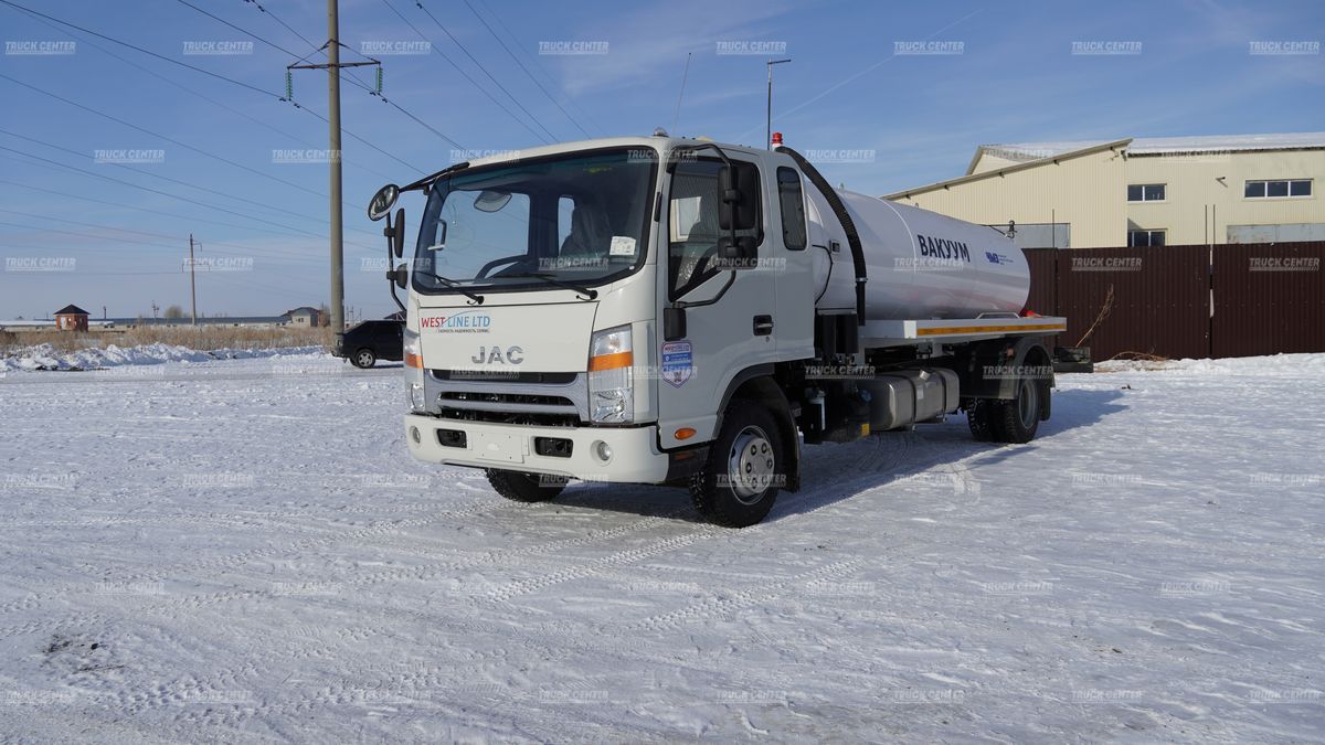 Вакуумная машина МВ-5  (ассенизатор) на шасси JAC N90