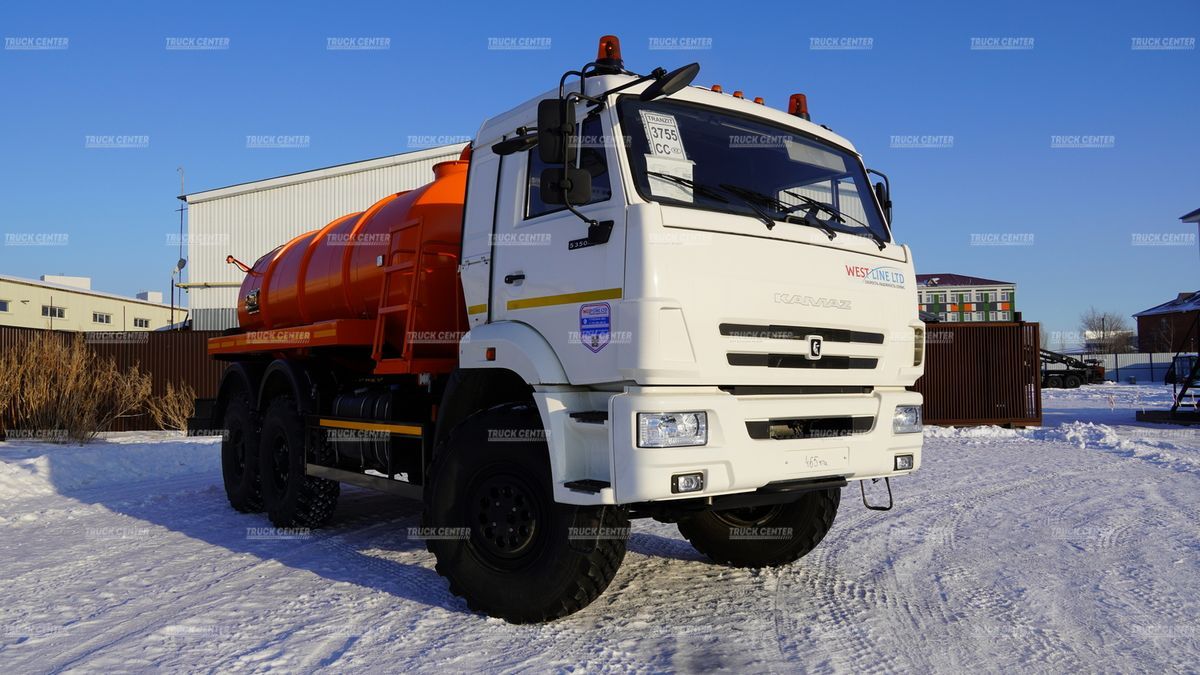 Вакуумная машина АВ-10 (ассенизатор) вместимость цистерны 10м3