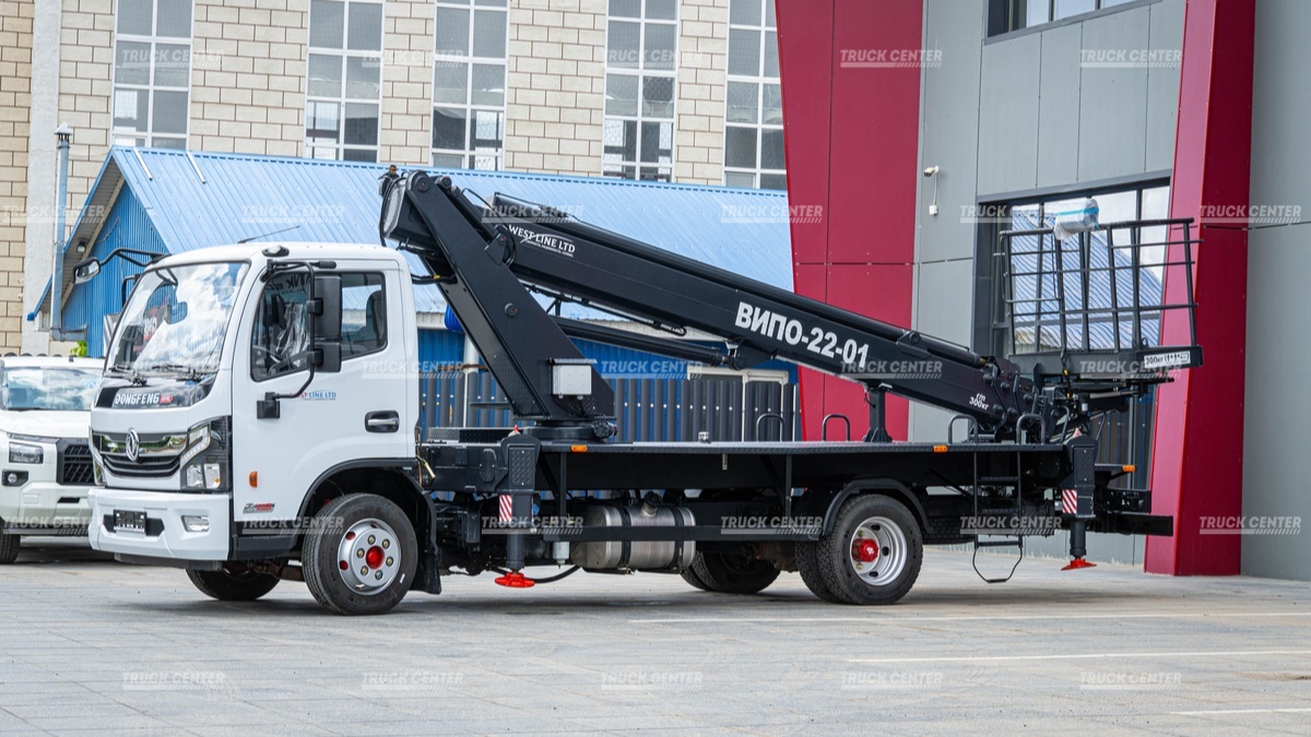 Автогидроподъемник АГП (автовышка) ВИПО-22-01 на базе DONGFENG (4х2)