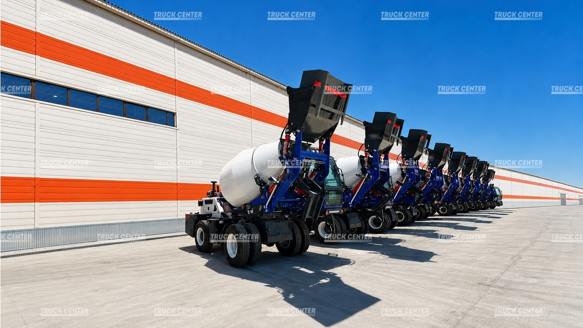 Автобетоносмеситель с самозагрузкой Carmix HK-5500 3.5m³