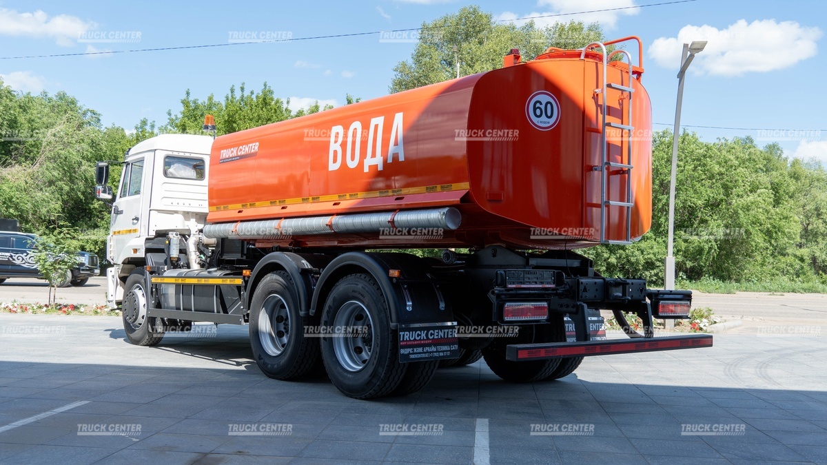 Автоцистерна поливомоечная АЦВ-15 куб. м. на шасси КАМАЗ 65115-50