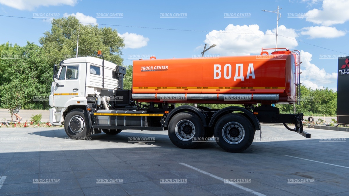 Автоцистерна поливомоечная АЦВ-15 куб. м. на шасси КАМАЗ 65115-50