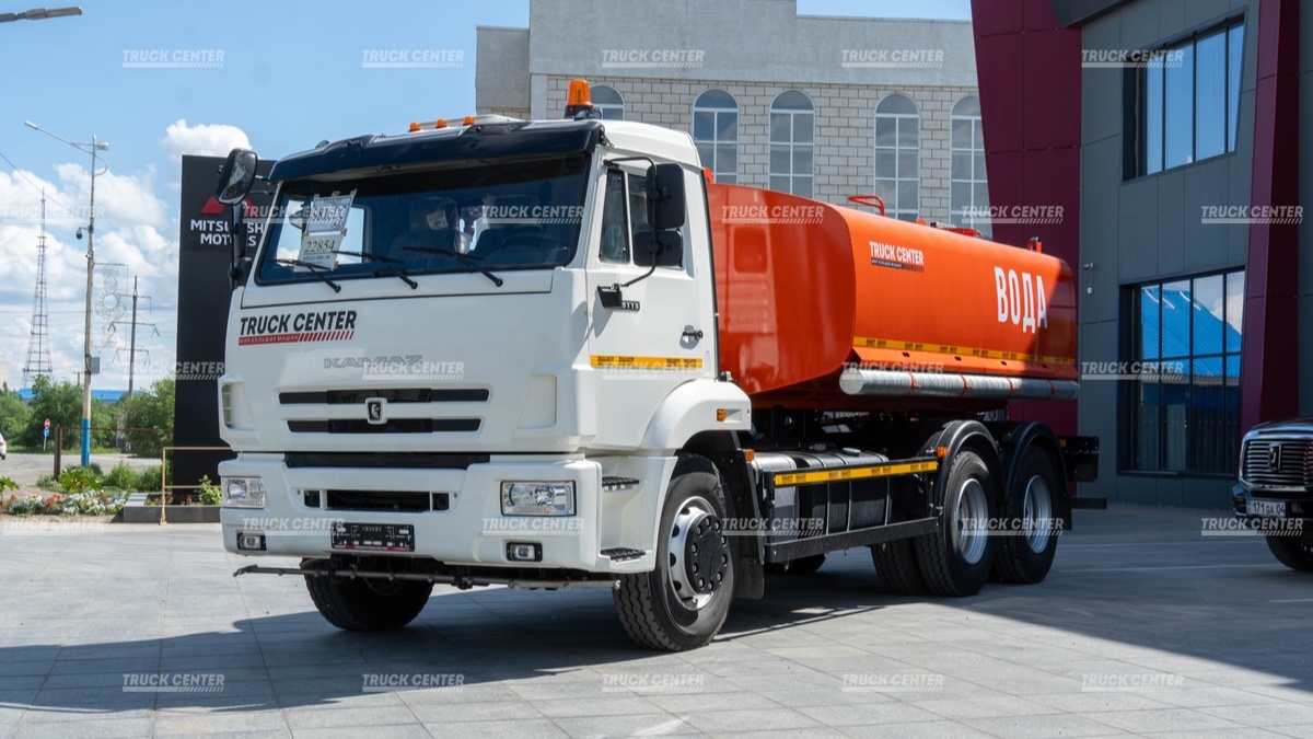 Автоцистерна поливомоечная АЦВ-15 куб. м. на шасси КАМАЗ 65115-50