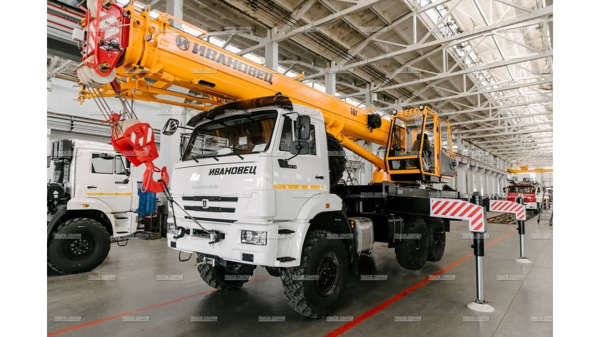 Купить автокран Ивановец КС-35714К-2-10 грузоподъемностью 16 тонн