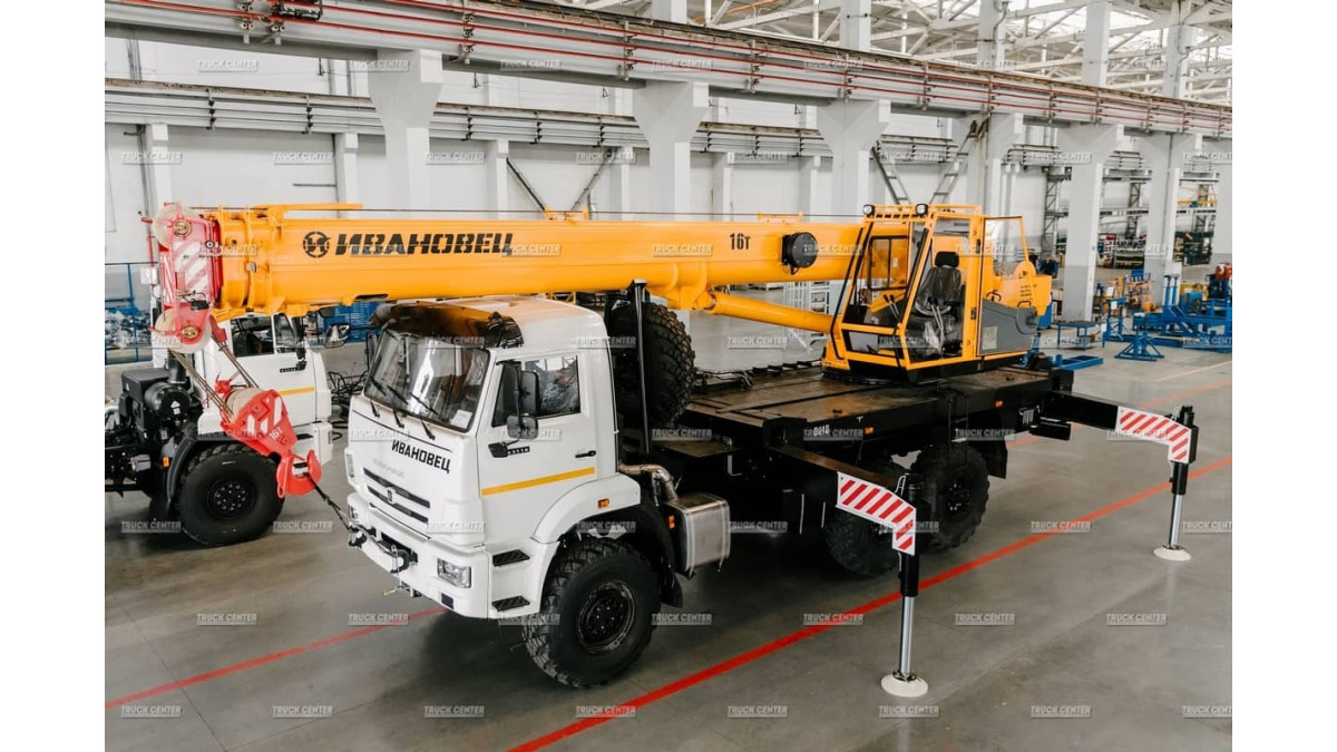 Купить автокран Ивановец КС-35714К-2-10 грузоподъемностью 16 тонн