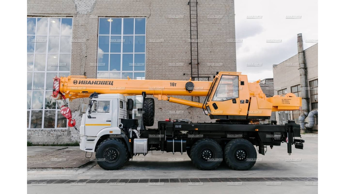 Купить автокран Ивановец КС-35714К-2-10 грузоподъемностью 16 тонн