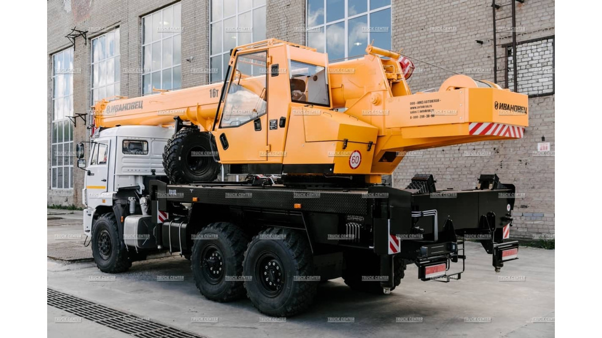 Купить автокран Ивановец КС-35714К-2-10 грузоподъемностью 16 тонн