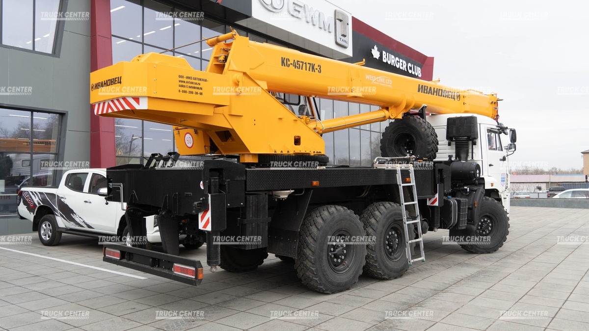 АВТОКРАН ИВАНОВЕЦ КС-45717К-3В (стрела 21 м)