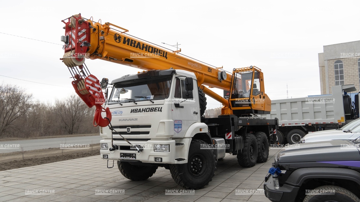АВТОКРАН ИВАНОВЕЦ КС-45717К-3В (стрела 21 м)