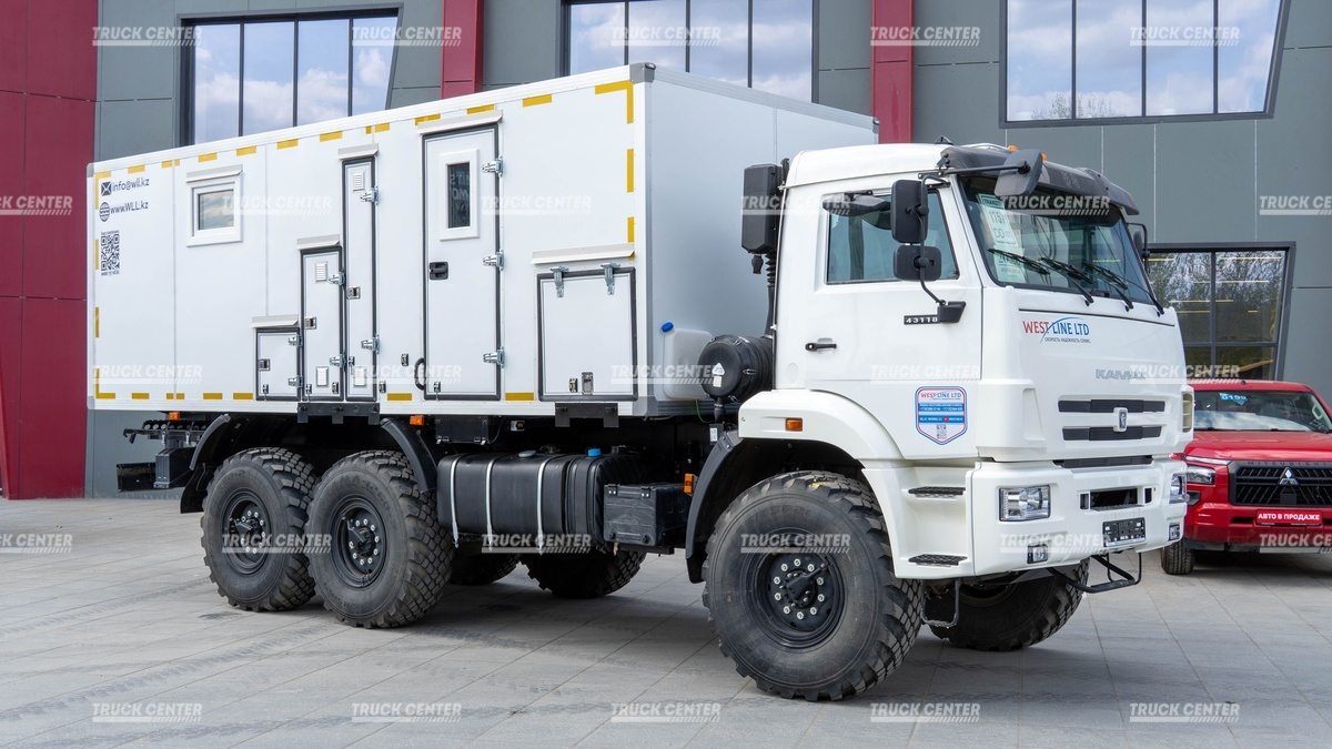 Автомобиль фургон - мастерская на шасси КАМАЗ-43118-50 
