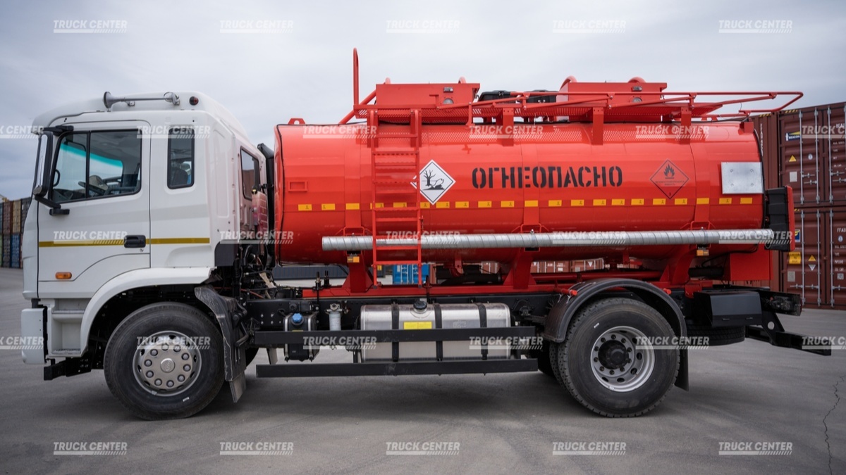 Автотопливозаправщик АТЗ-10 (бензовоз) 10м³ на шасси JAC N200